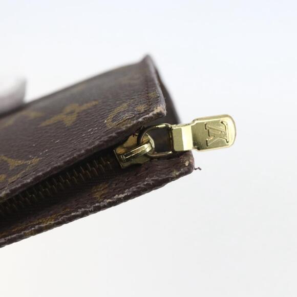 LOUIS VUITTON Monogram Bucket PM Accessory Pouch LV Auth ka755